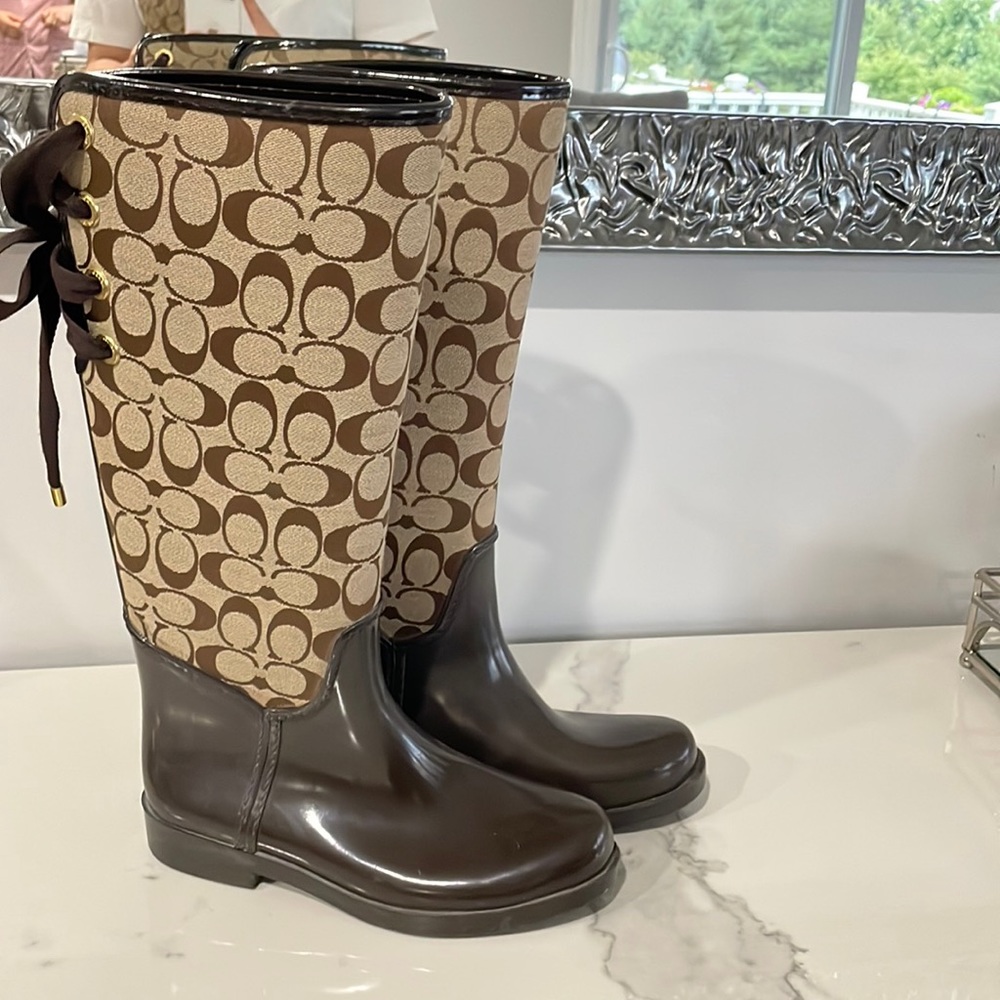 Coach Weather Boots